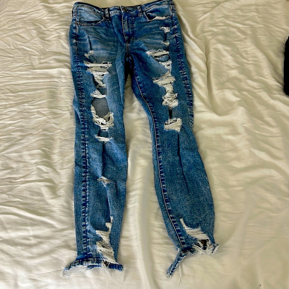 Super-high rise jegging